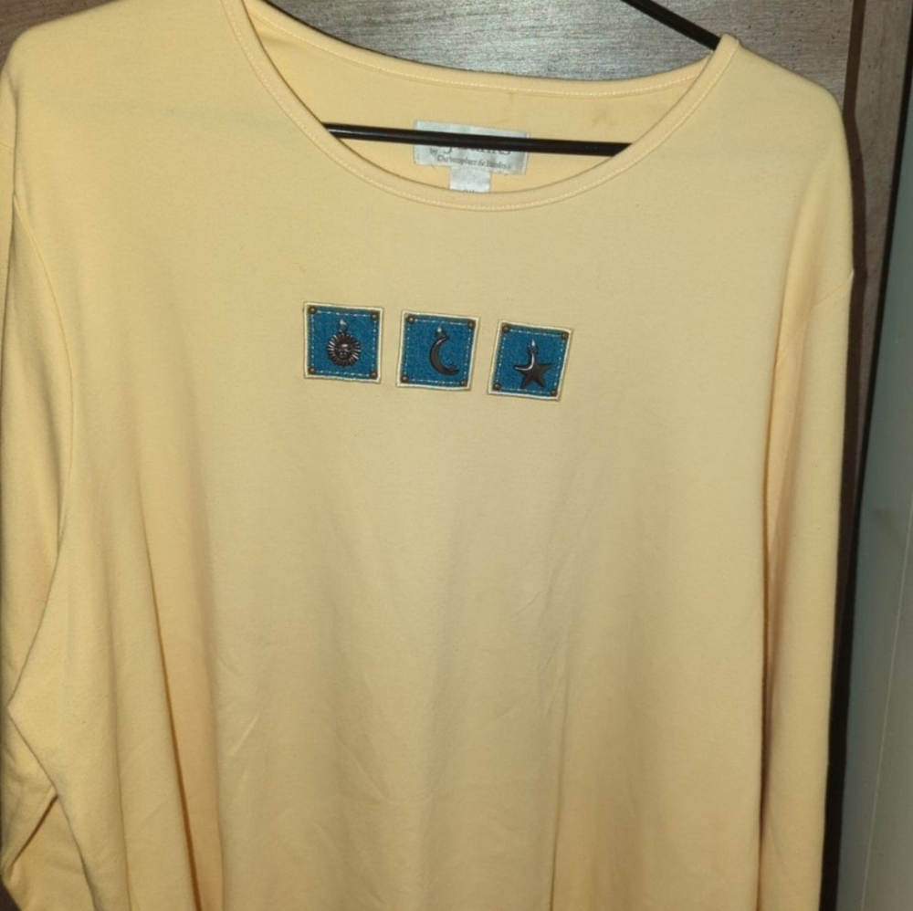 Yellow sweater